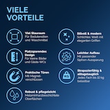 thumbnail of CASARIA® Badmöbel Set Waschbeckenunterschrank Badezimmerhochschrank Waschmaschinenschrank