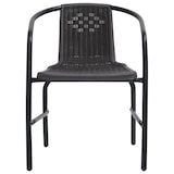 thumbnail of vidaXL Tuinstoelen 2 st 110 kg kunststof rattan en staal