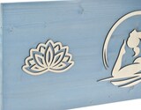 thumbnail of Raumzutaten Wandbild Deko Holz "Yoga" 80x30cm Poorna Bhujangasana - Königskobra