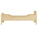 thumbnail of Seniorenbett extra hoch 100x200 Massivholz Kiefer Holzbett Einzelbett Gästebett 60.40-10 oR