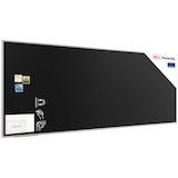 thumbnail of ALLboards Tableau à Craie Noir Magnétique avec Cadre en Aluminium Premium EXPO 300x120 cm