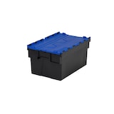 thumbnail of Bac navette gerbable et emboîtable bleu 63L - 60 x 40 x 36,5cm PROVOST