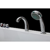 thumbnail of Whirlpool Badewanne Rechteck Acrylwanne Sprudelwanne Sprudelbad LED Massagebadewanne Massagewanne  Villa Eugenie Jet-Line