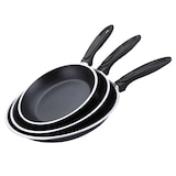 thumbnail of aro Juego de sartenes de 3 piezas, Ø 20/ 24/ 28 cm, aluminio, revestimiento antiadherente Dupont, aptas para horno