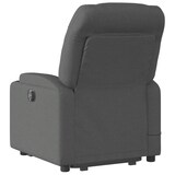 thumbnail of vidaXL Elektrischer Massagesessel mit Aufstehhilfe Dunkelgrau Stoff