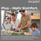 thumbnail of Exquisit PLUS Geschirrspüler 60 cm, 12 Maßgedecke, Unterbaufähig, Startzeitvorwahl, 11 Liter, GSP56312-030E weiss