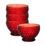 thumbnail of Villeroy & Boch Boston Coloured Dessertschale ø 11,7 cm 4er Set rot