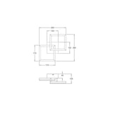 thumbnail of BARD moderno plafon LED 21W ouro fosco 3394-28-225 Fabas Luce