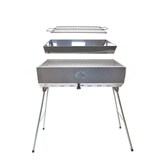 thumbnail of Mangal Set Taschkent Schaschlikgrill mit 9er Drehspieß Spieße Motor