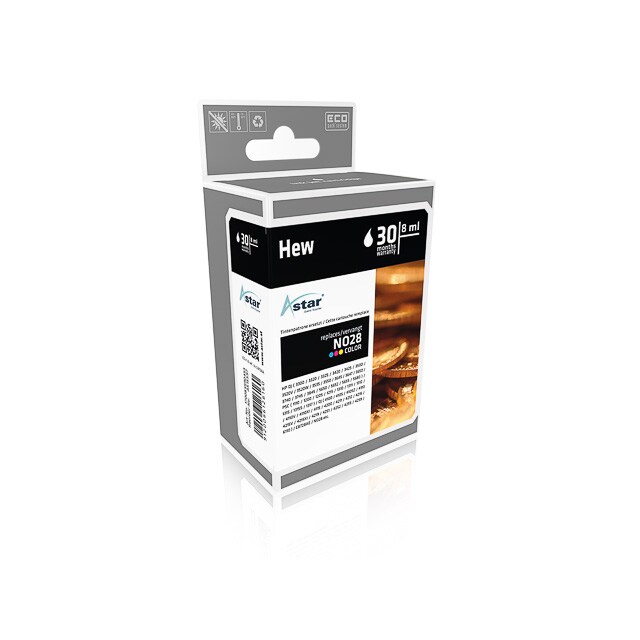 Tinten ASTAR AS15597 ASTAR HP DJ3300 TINTE COL