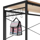 thumbnail of tectake Bureau Paterson pliable 102 x 51 x 77 cm - Bois clair industriel, Chêne Sonoma - 404661