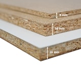 thumbnail of PROREGAL Mega Deal 4x Profi Schwerlastregal Rhino | HxBxT 180x160x60cm | 4 Spanplatten-Ebenen 16mm | Fachlast 500kg | Schwarz