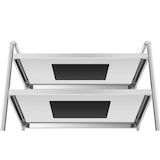 thumbnail of Royal Catering Carro de servicio en acero inoxidable - 3 estantes - hasta 150 kg