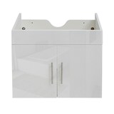 thumbnail of Décoshop26 - Meuble sous-vasque meuble de salle de bain brillant 60cm blanc 04_0001250