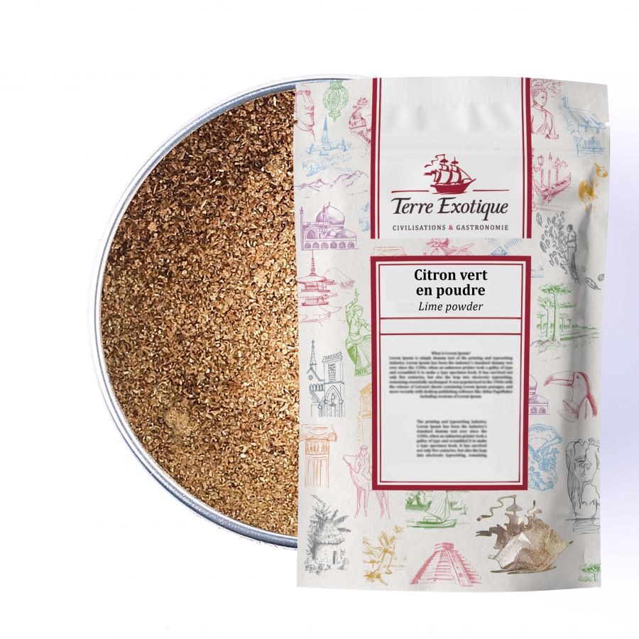 TERRE EXOTIQUE Citron vert en poudre 250 g