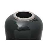 thumbnail of Vase Esmeralda Deco 250 Dunkelgrün / Silber
