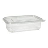 thumbnail of Starpak 50 Verpackungsbecher mit Klappdeckeln, PP rechteckig 750 ml 5,3 cm x 13 cm x 19 cm transparent
