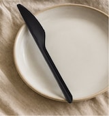thumbnail of MONOUSO - Coltello Riutilizzabile in PP Nero 17,8cm (1.000 Pezzi)