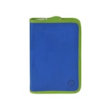 thumbnail of Sonnenleder Schüleretui Stifteetui Federtasche Leder 15 Stiftschlaufen LASSE Stiftetui blau (ungefüllt)