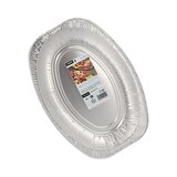 thumbnail of Starpak Plat de service en aluminium ovale 35 cm x 24,5 cm x 30