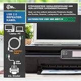 thumbnail of CSL USB 2.0 Typ A Verlängerungskabel, aktives Repeater Kabel / Verlängerung mit Signalverstärkung - 5m