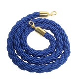 thumbnail of Cordone segnapercorso blu con moschettone Oro