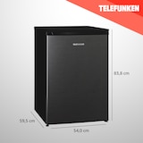 thumbnail of TELEFUNKEN C-135-100 Kühlschrank ohne Gefrierfach | Freistehend | 135 Liter | Kühlschrank klein | LED-Beleuchtung