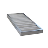 thumbnail of Filtre G4 plissé cadre galva  - ép.48 mm - 592 x 287 mm