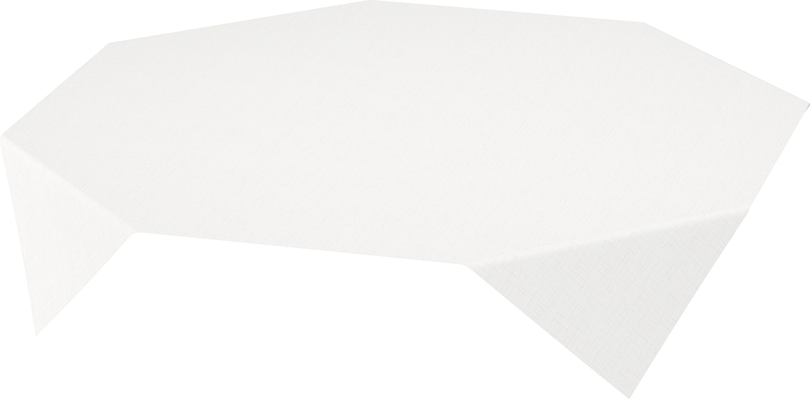 Duni Dunisilk®-Mitteldecke 84 x 84 cm Linnea White, 100 Stk/Krt (5 x 20 Stk)