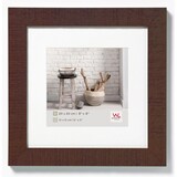 thumbnail of Home Holz Bilderrahmen 20x20 cm NUSSBAUM