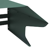 thumbnail of Mähroboter-Garage HWC-L43, Dach Unterstand für Rasenmäher, Metall 40x59x69cm ~ grün