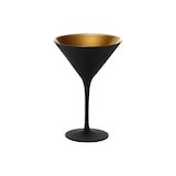 thumbnail of Stölzle juego 6 copas cóctel negro-oro  240 ml Eleme 140-25-96