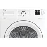 thumbnail of Beko - Asciugatrice Standard 9kg - Classe A++ - Display Digit - oblò bianco con manopola bianca - Dimensioni AxLxP: 84,6x59,7x59,9cm.