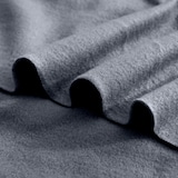 thumbnail of wometo 16er Set WAVE Fleecedecken 120x160 cm – OEKO-TEX ca. 300g weiche Fleece Decke mit Wellenrand Anti-Pilling grau