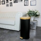 thumbnail of Kitchen Move Poubelle De Cuisine A Pédale Forest - 30l - Noir Mat