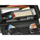 thumbnail of Alassio Pilotenkoffer Leder Trolley Business Aktentasche Aktenkoffer Silvana schwarz 92705