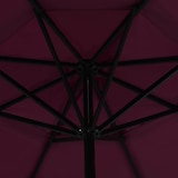 thumbnail of vidaXL Parasol met aluminium paal 500 cm Bordeauxrood