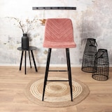 thumbnail of DS4U - Gaby barkruk velvet 65 cm 2.0 - roze