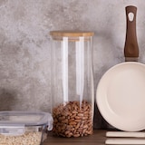 thumbnail of San Ignacio - Juego de 9 Tarros de Borosilicato (0,6/1,4/2,1L) para Almacenar Alimentos - Natur