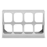 thumbnail of Contenedor de ingredientes VERTES 2 x 4 x 1/6 GN acero inox, 100 mm, higiénico, resistente, -40° a 300 °C, para baño maría y gastronomía