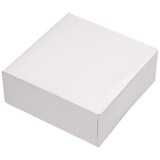 thumbnail of Firplast Boîte pâtissière en carton blanche 200mm x 80mm (x50)