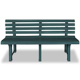 thumbnail of Helloshop26 - Banc de jardin meuble de patio d'extérieur terrasse 145,5 cm plastique vert  02_0011245