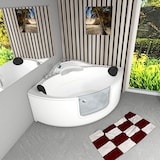 thumbnail of Pool Badewanne Eckwanne Wanne S60-TH 140x140cm mit Tür Walk-in-Pool