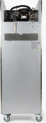 thumbnail of Romux® Gefrierschrank mit 2 Türen 68 cm mit Umluftkühlung | Gastro Gefrierschrank aus Edelstahl mit 600 L Kapazität - 3 Einlegeböden und 480 W
