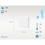 thumbnail of PURLINE Émetteur thermique en céramique avec contrôle WIFI CERAMIC A1000