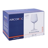 thumbnail of Arcoroc Silhouette Boîte De 6 Verres À Pied En Verre 25 Cl