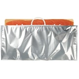 thumbnail of Sac isotherme métallisé mat de très grande largeur 73 x 35 cm (ouverture x hauteur) -  Idéal pour produit frais plat ou tranché - vendu par 100 unités