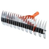 thumbnail of Rastrello arieggiatore doppio in acciaio zincato 21 denti Brixo