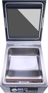 thumbnail of METRO Professional Machine sous vide à cloche GVS1200, acier inoxydable/verre, 37.2x44.3x24.9 cm, 7 L, pompe 70L/min, minuterie, 5 fonctions, argent