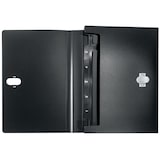 thumbnail of Pasta acordeão Leitz Recycle. PP. 5 compartimentos expansíveis mais 1 frontal fixo. DIN A4. preto. Embalagem de 1 unidades